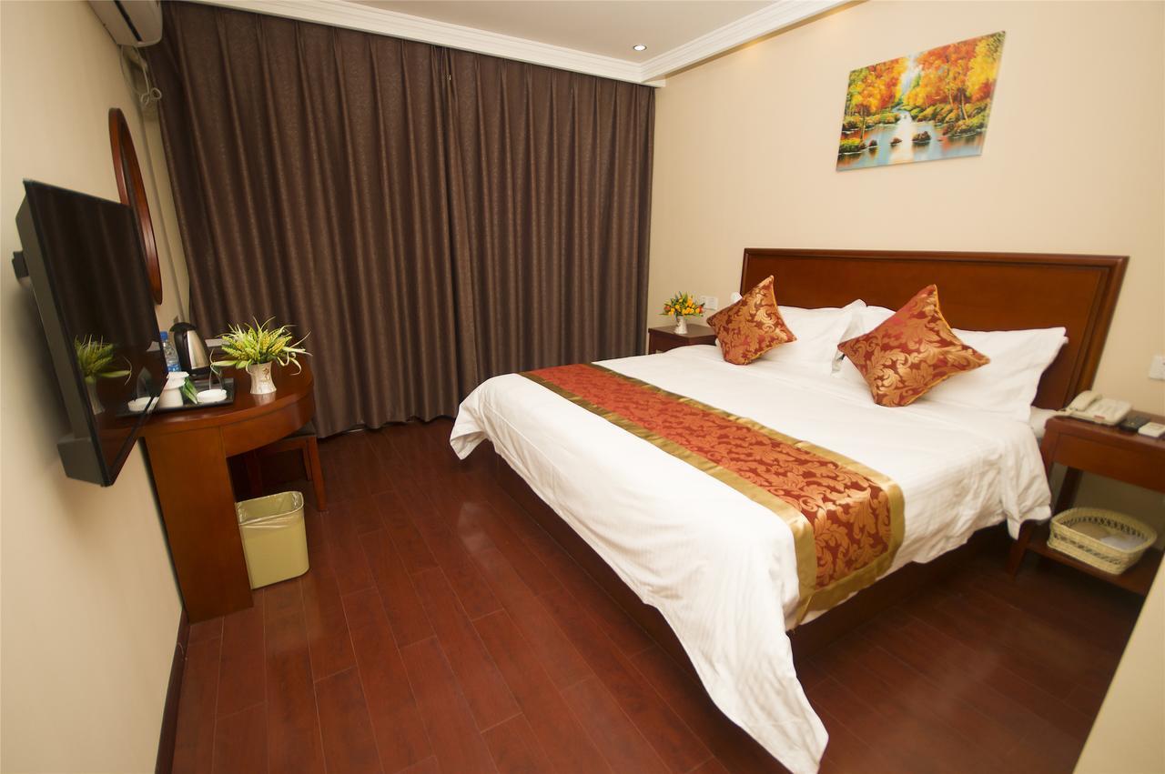 Greentree Inn Jiangsu Wuxi Xibei Town Xingtiandi Shell Hotel Экстерьер фото